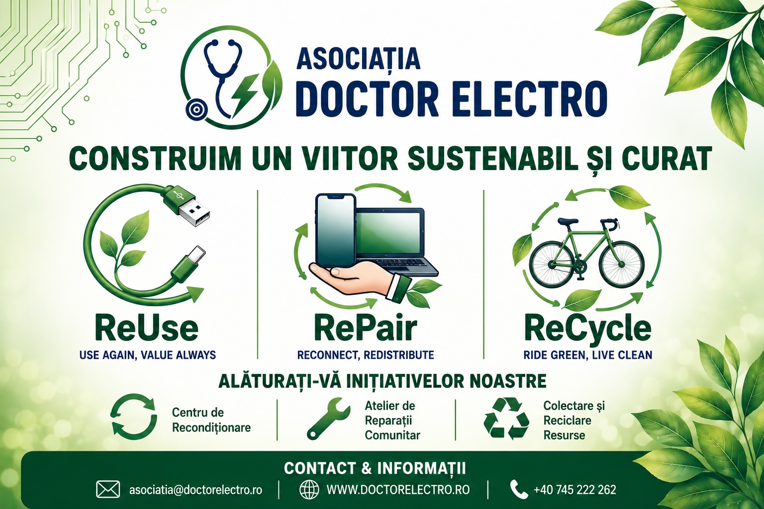 Javítás & Újrahasználat Maros – megjavított elektronika a rászorulóknak
